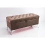 Tufted Storage Bench